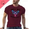 Funny Happy Wife Happy Life Swinger MFM Threesome Swinger Lifestyle Design Printed Tshirt Tees Sweat Men Cotton Clothing