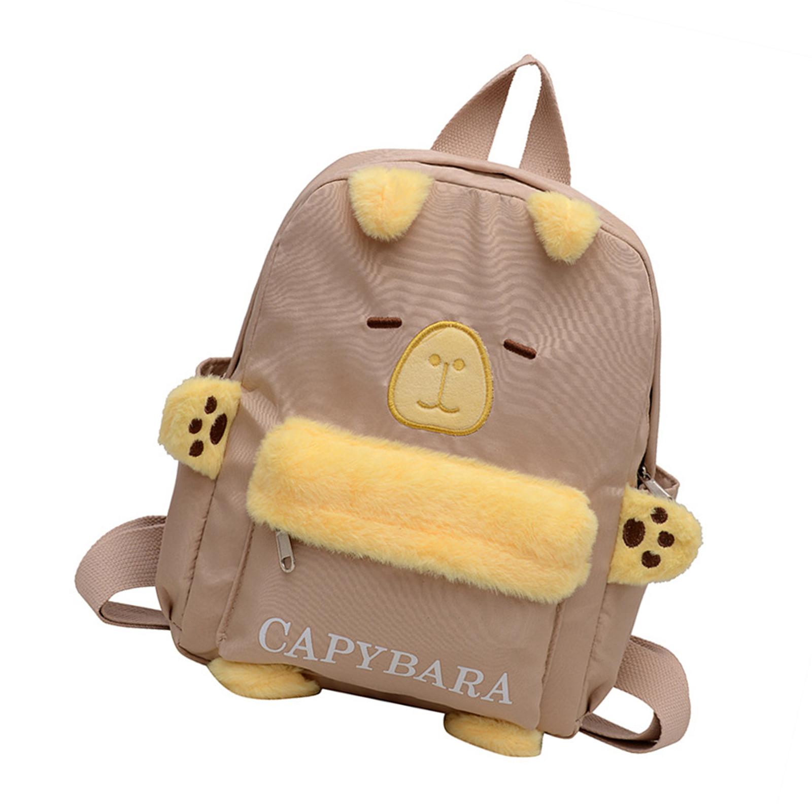 

Мультяшный рюкзак, милая сумка для книг, милый рюкзак, плюшевая сумка для кукол, школьная сумка для школьников, дорожная сумка для маленьких девочек хаки