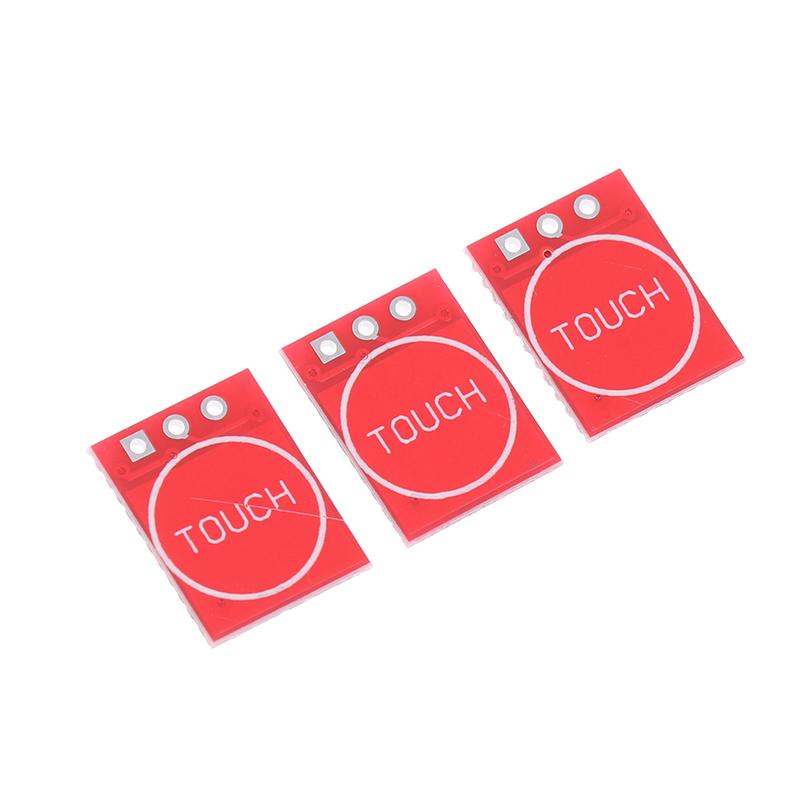 10Pcs Ttp223 Touch Key Module Self-Locking / Momentary Capacitive Switch Single Channel Module