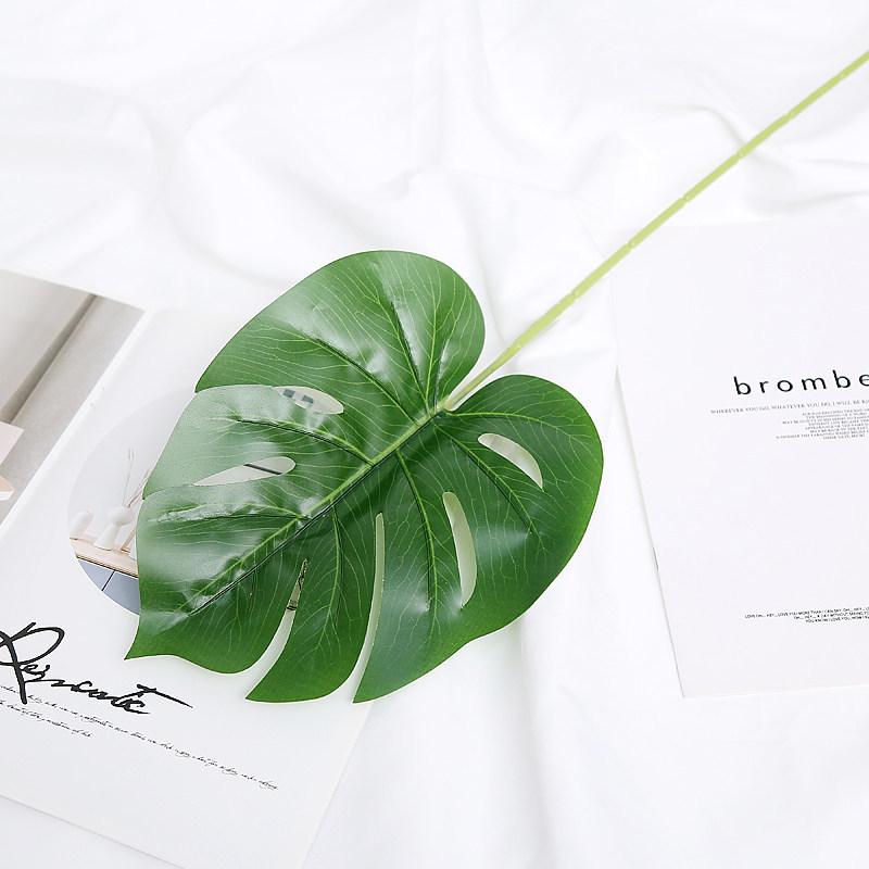 Monstera Deliciosa Leaf: Artificial Greenery for Home Decor, Weddings, and Displays