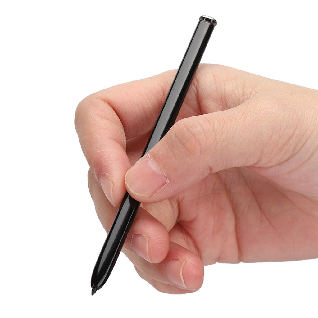 Touch Screen Writing Pen Built In Electromagnetic Fit for Samsung Galaxy Note 10 Black White(Black )