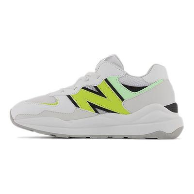 Nb 5740 Comfortable Durable Breathable Low Top Kids Running Shoes Kids Running Shoes White Yellow PV5740SA