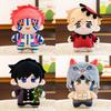 Demon Slayer Anime Character Plush Dolls With Short Pile Fabric For Gift And Display