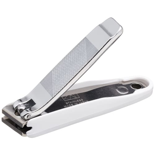 KAI Foot Nail Clipper Straight Blade with Stopper Case Made in Japan Foot KF1008