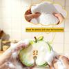 Eco Friendly Kitchen Cleaning Fruit Shaped Dish Sponge, Non-scratch Scrubber, Heavy Duty Dishwashing Sponges Rich Foam Extraction Versatile
