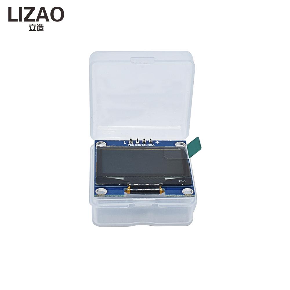 LIZAO 1.3" OLED Module 128x64 IIC I2C Serial SH1106 Driver White Blue Display Board for Arduino Raspberry Pi