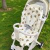Soft Cotton Gauze Stroller Seat Cushion for Babies