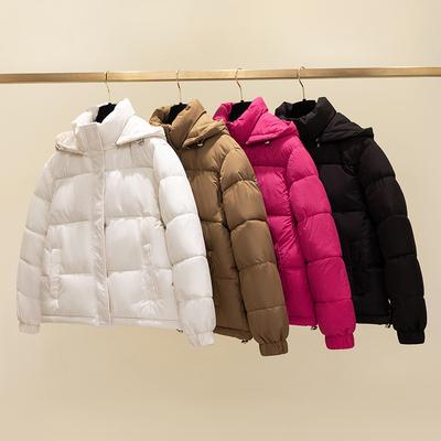 Cotton Clothes Women's 2025 Winter Down Cotton Jacket Korean Loose Bread Jacket Thickened Short Small Padded Jacket Jacket