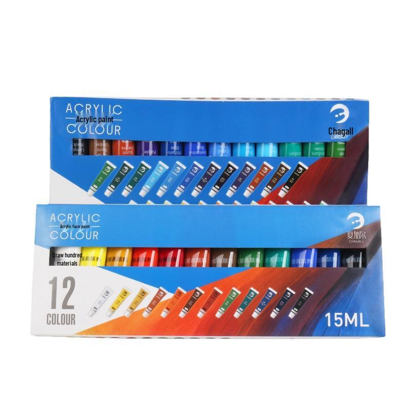 15ml Hand-Painted Acrylic Paint Set for Wall, Flower Pot, and Stone Painting