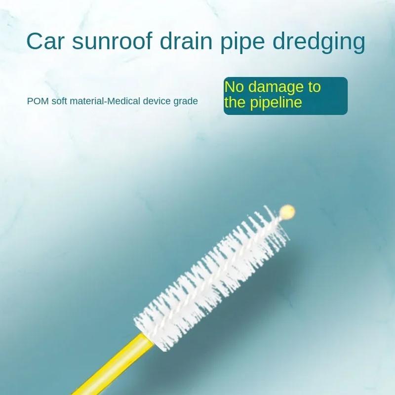 1Pc Long Flexible Hose Auto Sewer Cleaning Accessories 3M Pipe Unclogging Plastic Skylight Car Drain Cleaner Tool Sunroof