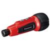 Panasonic USB Rechargeable Mini Driver 3.7V miniQu (with Built-in Battery 850mAh, Body, USB Cable, 5-Piece Bit Set) EZ7412S-R Red