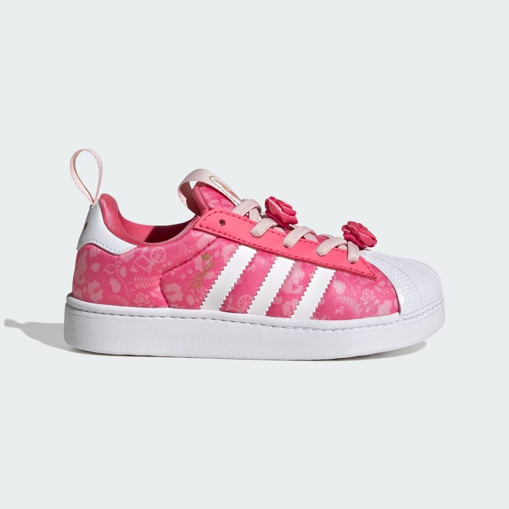 adidas Disney Princess SST QUICKON K KJ7490 Kids' Originals Sneakers Supplier Colour / Supplier Colour / Gold Metallic