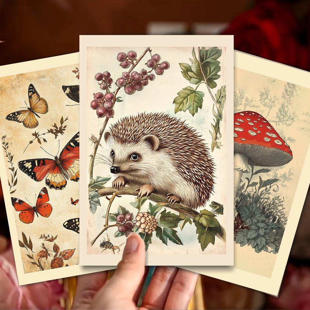 32 Pcs, Vintage Easter Postcards, Wall Stickers, Mailing Cards, Greeting Cards, DIY Postcards, Souvenir Postcards, Decorations