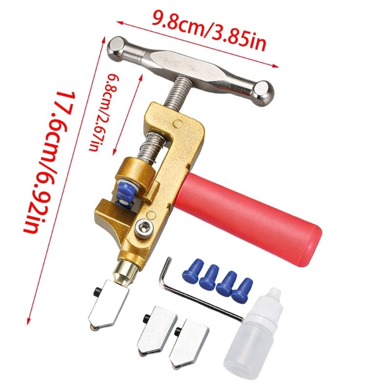 High Precise Metal Floor Tile Push Cutter For Accurate And Clean Cutting On Ceramic And Porcelain Tiles Safe Stable Use