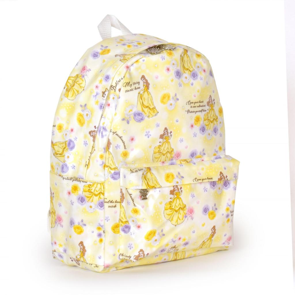 COLORFUL CANDY STYLE Disney Backpack and Water Bottle Cover Set Featuring Belle from BEAUTY AND THE Perfect for Leisure Field Sports Elementary and