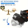 1200mAh Ultra Bright LED Rechargeable Headlight with Motion Sensor and 8 Lighting Modes Suitable for Outdoor Camping, Running, and Fishing
