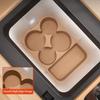 For BYD Leopard 8 Car Central Control Refrigerator Silicone Pad Auto Refrigerator Limit Fixed Grid Anti-slip Mat