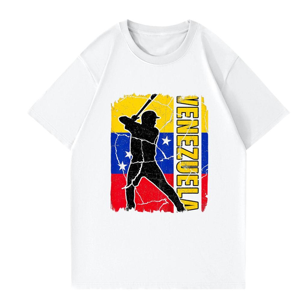 Modisches rundhalsiges lässiges bedrucktes kurzärmeliges T-Shirt Top für Damen und Herren