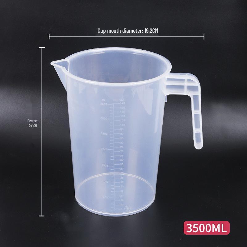 1000ml/5000ml Plastic Measuring Cup with Scale for Milk Tea Shops and Household Use