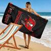 Name Custom Tampa Bay Buccaneers Print Beach Towel, Large Soft Quick Dry Towel for Beach Camping Swimming