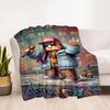 Roblox 37 Blanket Comfortable Great for Office Bedding Bed for All Occasions Playful Design Gifts For Family Or Friends