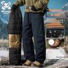 Wassup Sohot Men's Winter Outdoor Down Cotton Pants