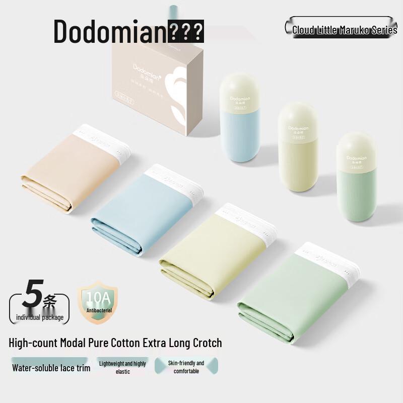 

Duoduomian Women s Modal Lace Mid-Waist Underwear 5-Pack L