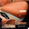 Denza Four Seasons Breathable Car Seat Cushion - Comfortable, Thin Plush, Single-Piece Cover