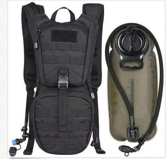 Military Tactical Hydration Pack: Waterproof Backpack for Hiking, Camping, and Cycling.