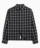 SAINTPAIN Sp Crop Vintage Check Shirt Ivory