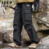 JEEP SPIRIT Men's Loose Straight Cargo Pants