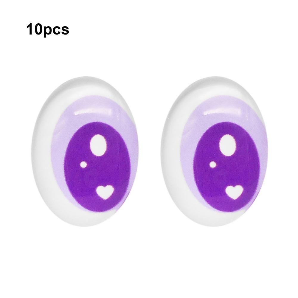 50pcs Crystal Doll Eyes Accessories Multistyles Simulation Glass Eye Patches