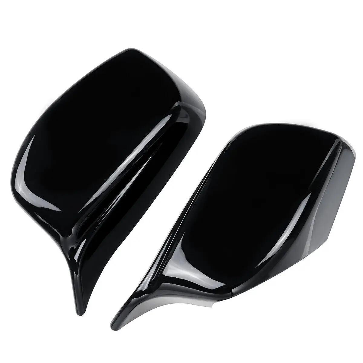 

For BMW 5 Series E60 E61 525i 530i 528i 2004-2007 Car Rearview Side Mirror Cover Wing Cap Exterior Door Trim Replacement Parts Gloss Black