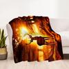 Deer Blanket Ultra-Soft Perfect for Chair Couch Sofa Four Seasons Universal Modern Style Gifts For Family Or Friends