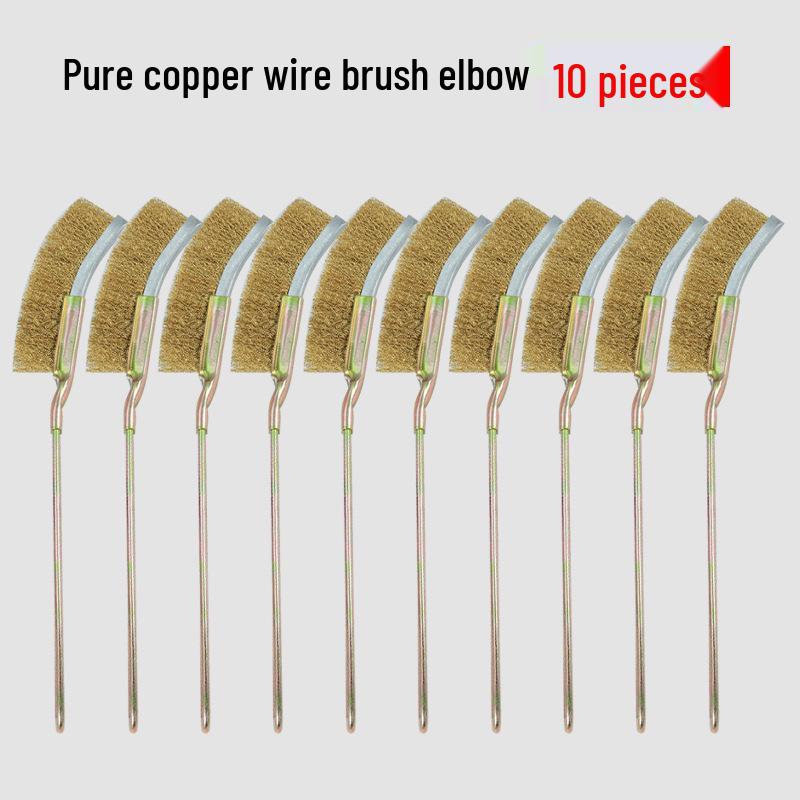 Stainless Steel Wire Brush with Handle - Rust Remover and Barbecue Grill Cleaner