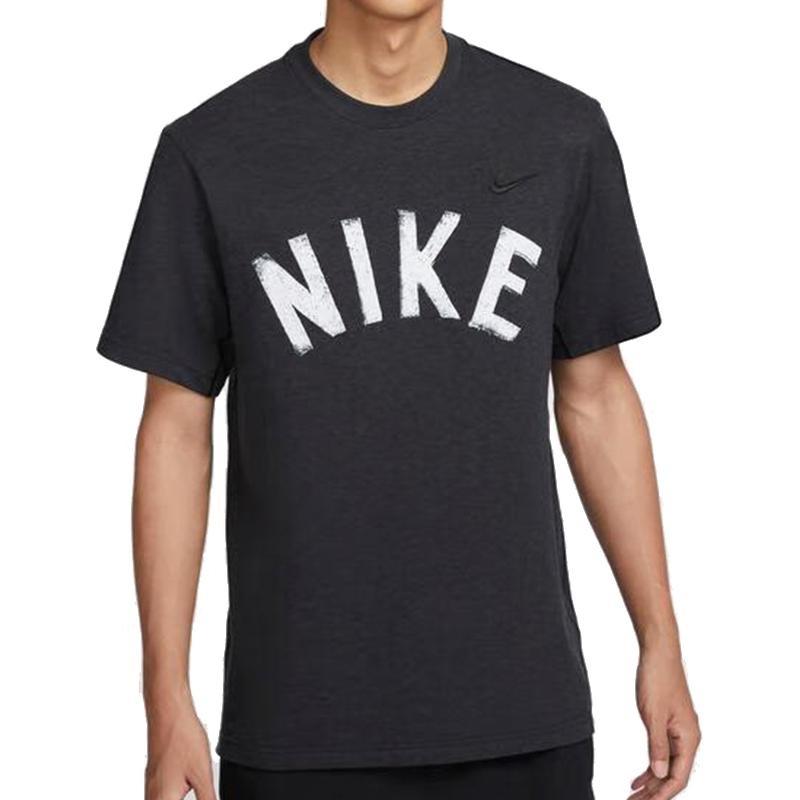 Nike Primary Swoosh Dri-FIT T-Shirt Asia Sizing  Black White  Men s FV9771-010 S