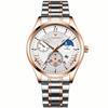 Top-Marke Dragon Watch Explosive Goldene Reliefuhr Herrenuhr Herren Drei-Augen Drache Leuchtend Wasserdicht Quarz-Uhr