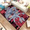 Anime Inuyasha Cartoon Area Rug Large,Carpet Rug for Living Room Bedroom Sofa Doormat Decoration,kids play Non-slip Floor Mat 3D