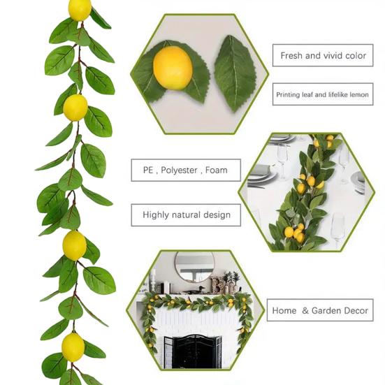 Artificial Garland for Wedding Wall Mantle Table Home Party Decor