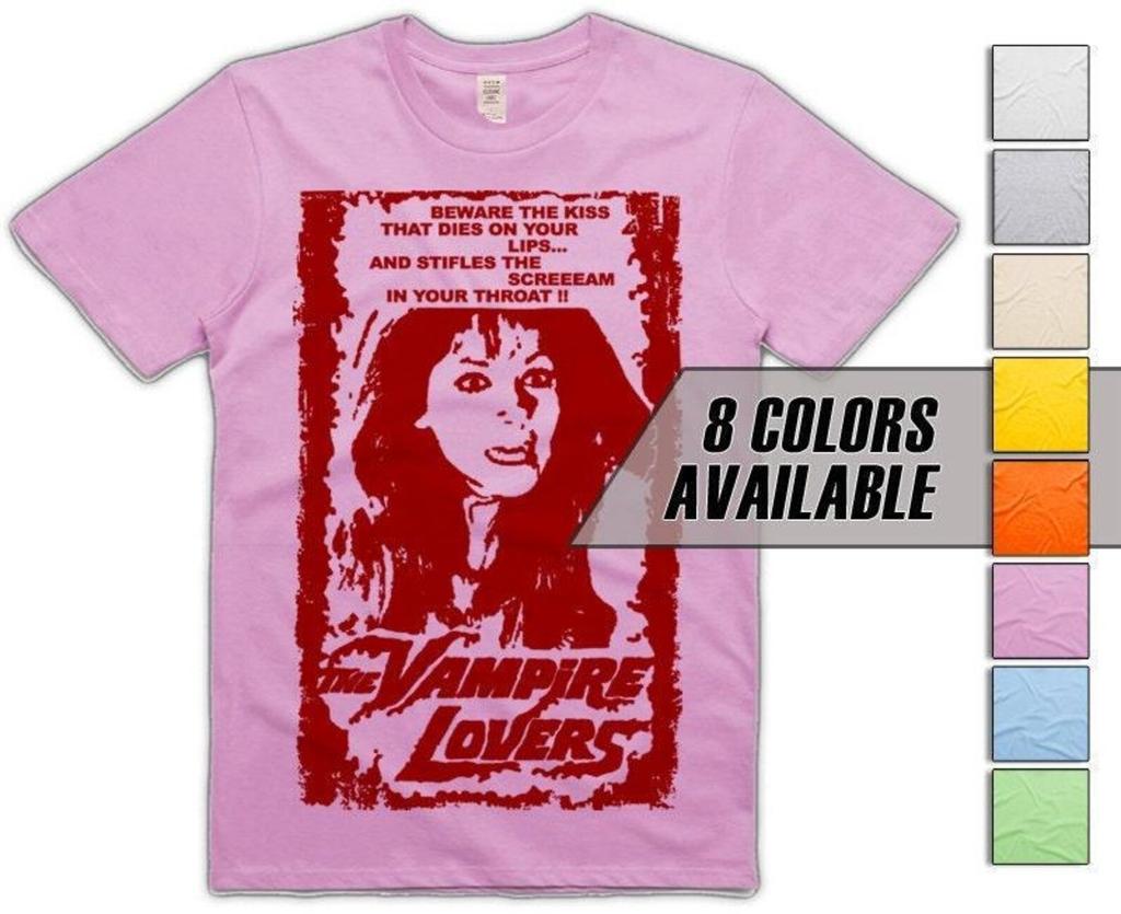 The Vampire Lovers V2 Men's T-Shirt all sizes S-5XL 8 Colors available