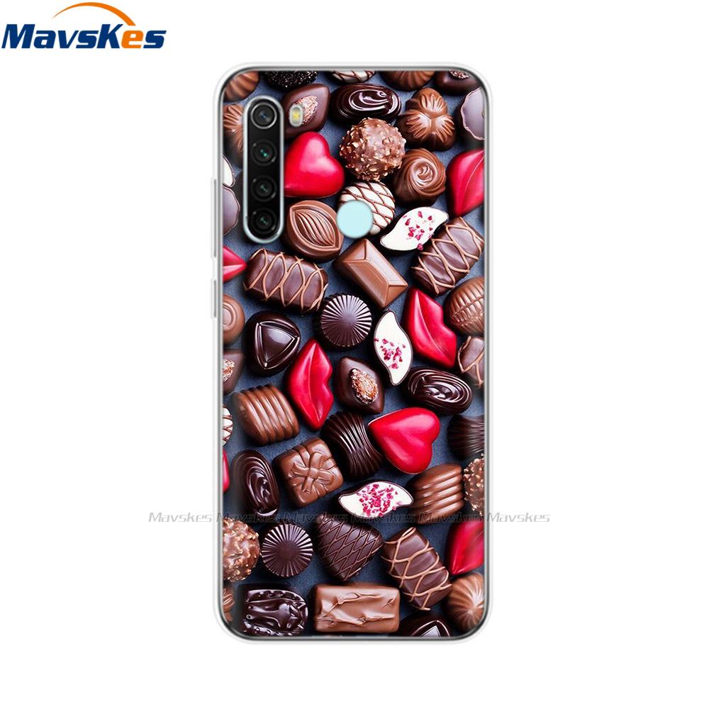 Phone Case for Xiaomi Redmi Note 8T Case 6.3" Silicon Soft TPU Back Cover for Redmi Note 8 8T Note8 Pro Case Protect Shell Coque