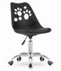 Print Swivel Chair - Black