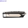 Jingyuqin Modifizierter Eintrag 3/4 Tasten Klappbarer Fernbedienungs-Autoschlüsselgehäuse-Rohling für Chrysler Town Country Dodge Grand Caravan Jeep