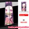 Nezuko Anime Car Stickers Car B-pillar Decal Waterproof Stickers Auto Center Pillar Sticker Cover Scratches Vehicle Decor