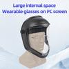 Full face protective mask Anti-fog screen riding sand protection sunblock sanding cutting mask