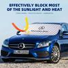 GMO3 Car Snow Shield Cover Sun Shade Front Windshield Block Cover For Mercedes Benz W204 W205 W212 W213 W221 W177 W246 GLA GLC CLA A