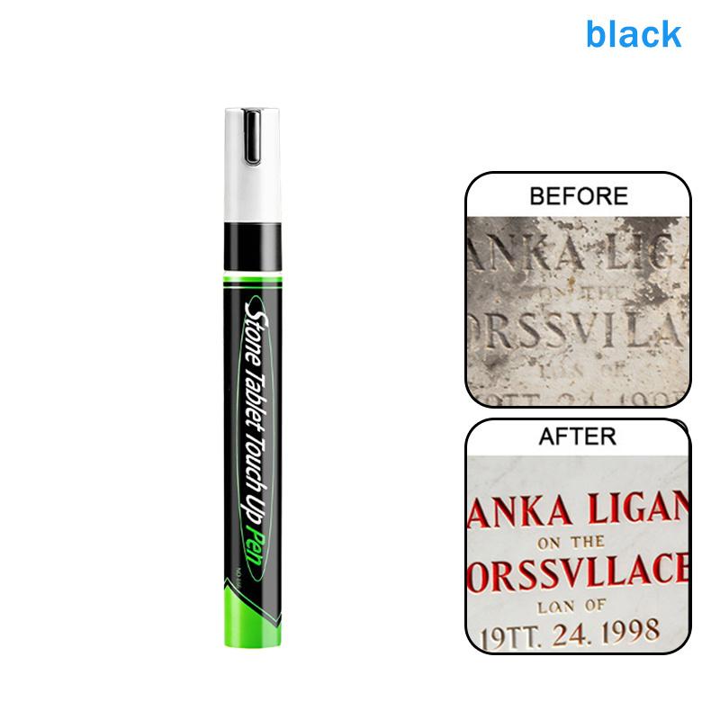 Quick-Drying Marker For Tombstones, Restores Faded Text On Tombstones, Weatherproof, Used For Cemetery Maintenance