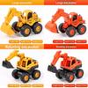 Excavator Inertia Large Dump Truck Set Toys Interactives Parts Skills Plays
