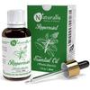 Naturalis Pepermunt Essentiële Olie - Pure Therapeutische Graad Pepermuntolie Voor Haar, Huidverzorging, Stomen, Diffuser - 30ml