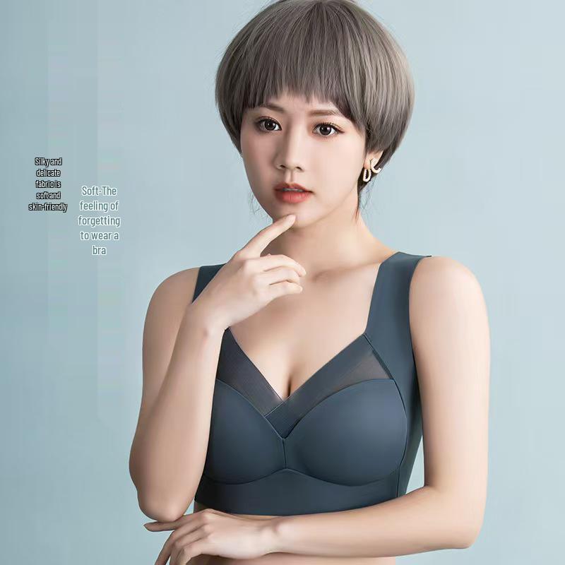 Women's Anti-Gravity Seamless Bra: Wire-Free, Push-Up, Anti-Sagging